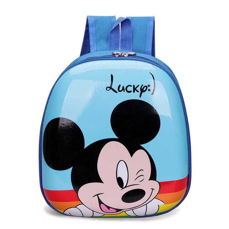 Disney Mickey Minnie mouse children's schoolbag kindergarten boy baby eggshell backpack little girl cartoon backpack