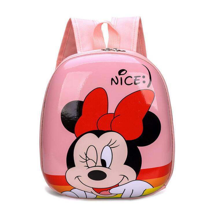 Disney Mickey Minnie mouse children's schoolbag kindergarten boy baby eggshell backpack little girl cartoon backpack