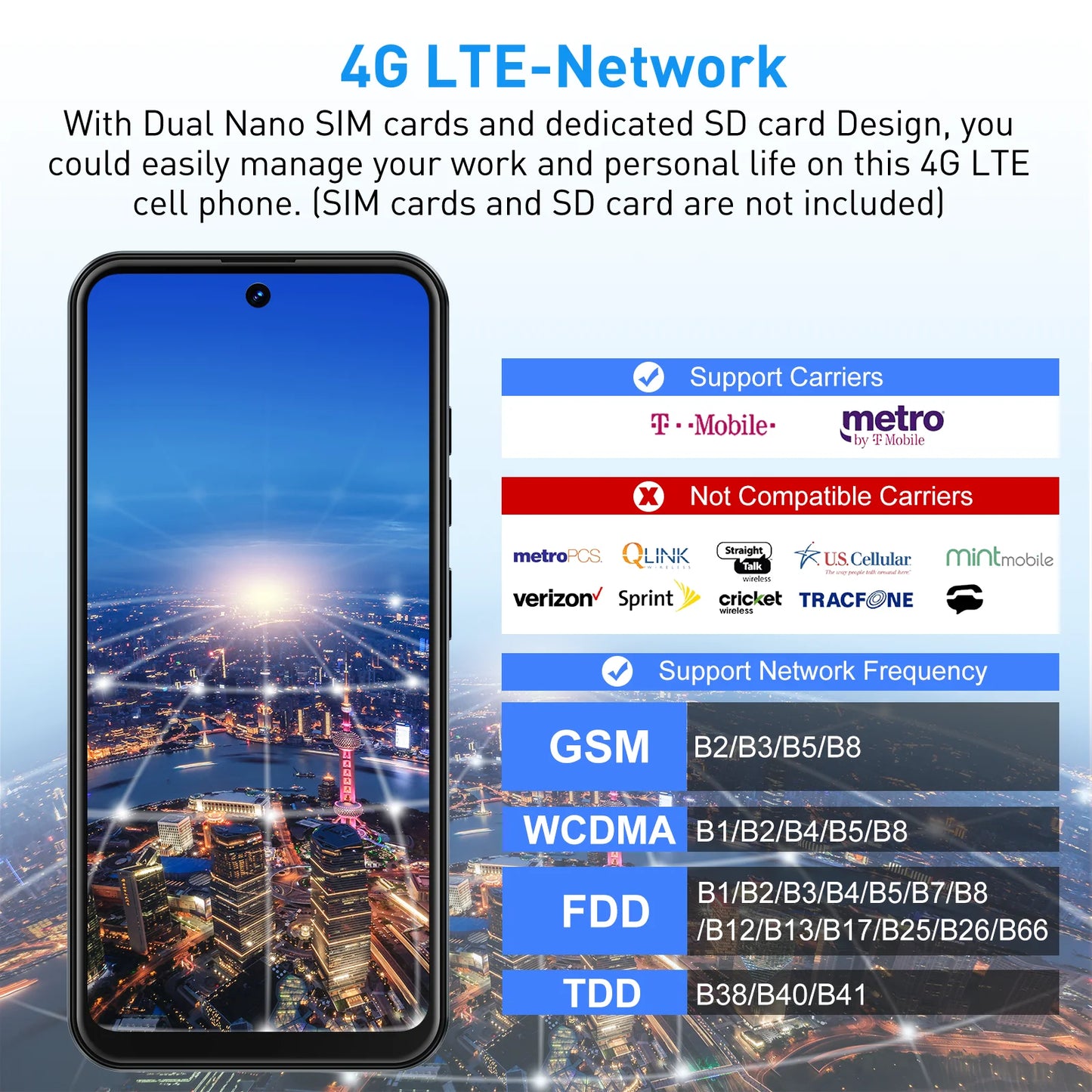 2025 New XGODY Smartphone Android,6.5 inch Screen,3GB+64GB ROM,Mobile phones,4250mAh,13MP,4G Network,Dual SIM 4Core,Cellphones