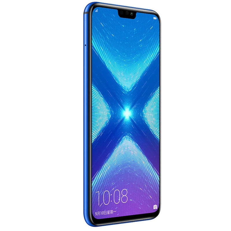 Boom-Smartphone OR 8X, micrologiciel global, processeur Haisi Qilin 710, 6.5 pouces, caméra arrière, 20MP, reconnaissance d'empreintes digitales, téléphone d'occasion