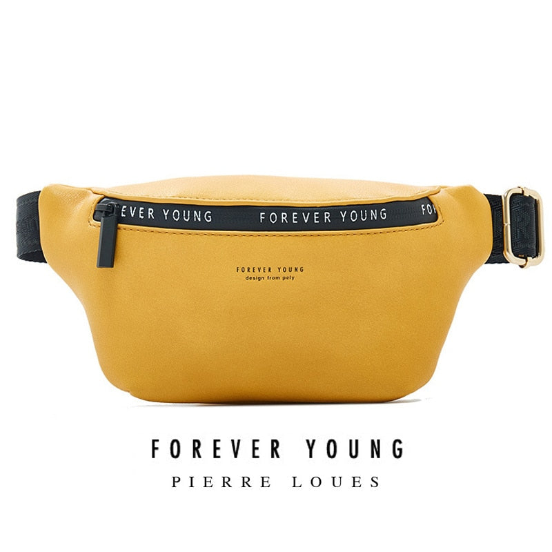WEICHEN New Women Fanny Pack Multi-function Waist & Chest Bag Ladies Belt Bag Bum Pochete Sac Banana Female Waist Pack FASHION