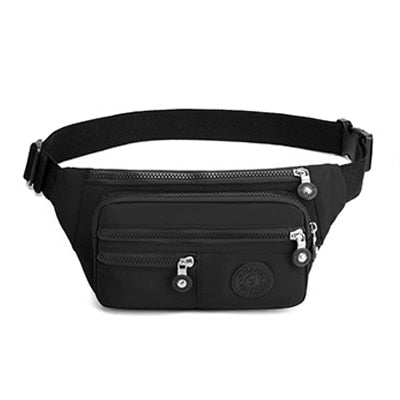 Women Designer Nylon Waist Packs Korean Style Female Fanny Pack 2022 New Crossbody Messenger Chest Bags Sac Banane Femme