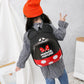 Disney Mickey Minnie mouse children's schoolbag kindergarten boy baby eggshell backpack  little girl cartoon backpack