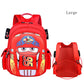 Lightning McQueen Cartoon 3D Car School Bags Boys Primary School Backpack Kids Kindergarten Schoolbags Mochila Infantil