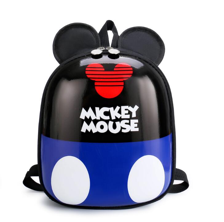 Disney Mickey Minnie mouse children's schoolbag kindergarten boy baby eggshell backpack  little girl cartoon backpack