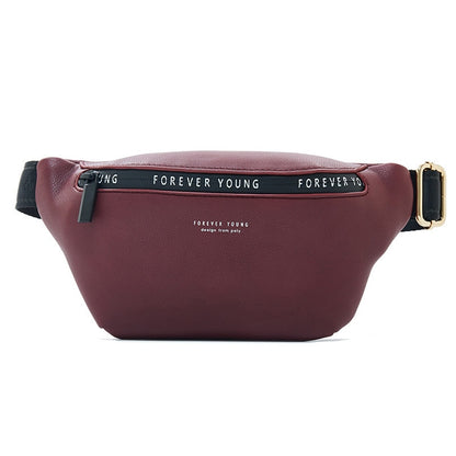 WEICHEN New Women Fanny Pack Multi-function Waist &amp; Chest Bag Ladies Belt Bag Bum Pochete Sac Banana Female Waist Pack FASHION