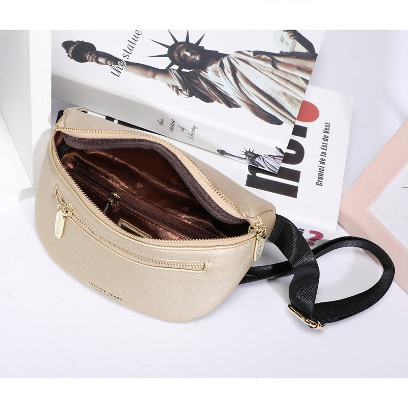 WEICHEN Multi-functiona Women's Fanny Pack Shoulder Bag and Chest Bag Female Belt Sac Women Waist Bag High Quality Ladies Bolsa