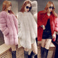 Winter Luxury Faux Fox Fur Coat Fashion Long 11 Colors Pptional Faux Fur Jacket Warm Women Fur Coats Manteau Fourrure Outerwear