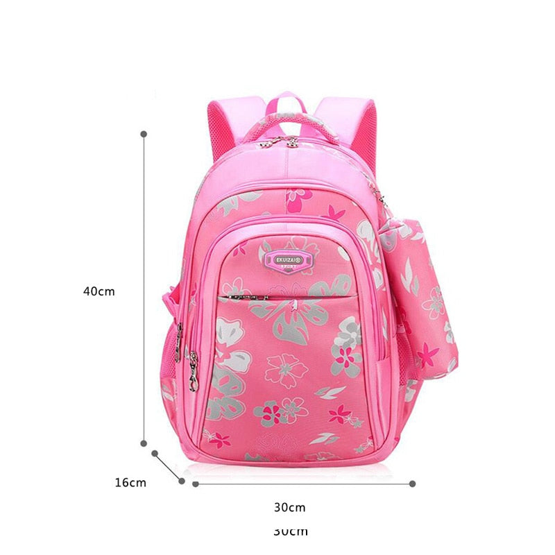 Floral Girls Backpacks School Bags For Girls Set children school bags Children's Backpack  Kids Backpacks school backpack