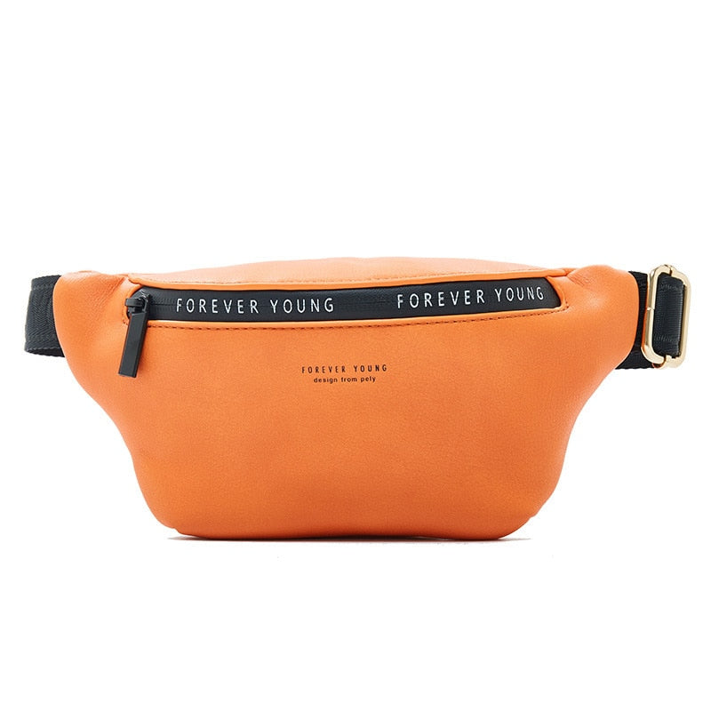 WEICHEN New Women Fanny Pack Multi-function Waist &amp; Chest Bag Ladies Belt Bag Bum Pochete Sac Banana Female Waist Pack FASHION