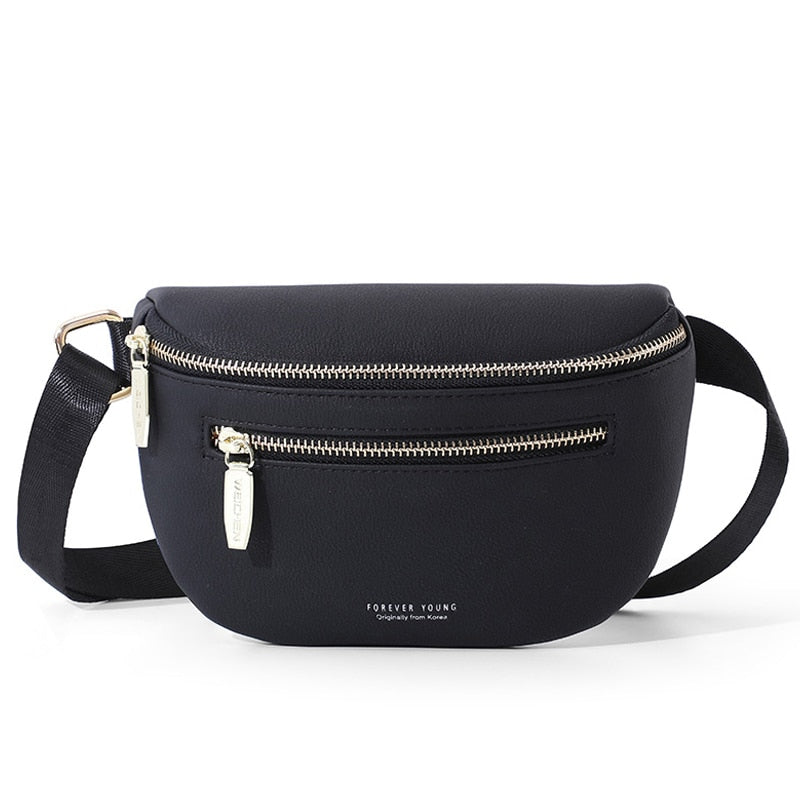 WEICHEN Multi-functiona Women's Fanny Pack Shoulder Bag and Chest Bag Female Belt Sac Women Waist Bag High Quality Ladies Bolsa