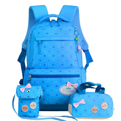 Children School Bags Teenagers Girls Printing Rucksack school Backpacks 3pcs/Set Mochila kids travel backpack Cute shoulder bag