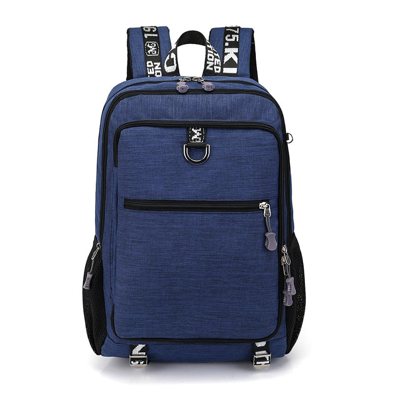 USB Charging Teenagers School Backpack Boys Student Schoolbag Men Large Travel Backpacks Laptop Notebook Rucksack Bookbag XA149M