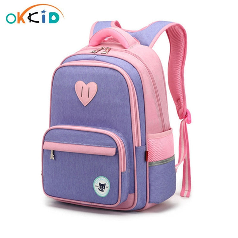 OKKID cute girl school backpack child schoolbag kids kawaii bookbag primary student backpack for girls new year gifts wholesale