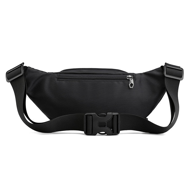 Casual Fanny Pack Banane Sac Chest Bag Waist Bag Men's Women Purse Male Belt Bag Banana Bags Zipper Phone Holder Fashion Bum Bag