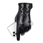 BISON DENIM Women Genuine Leather Gloves Winter Warm Ladies Real Sheepskin Gloves Girls Driving Riding Luxury Brand Gloves