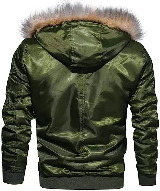 Men's Winter Cotton Jacket Tactical Bomber Thick Cotton Jacket Military Combat Pilot Cotton Jacket Coats Army Tac