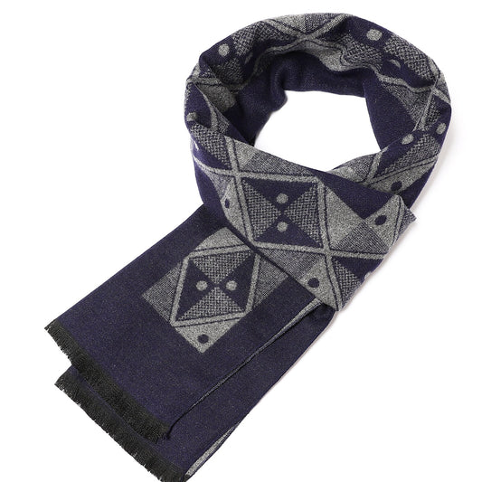 Classic Cashmere Thick Warm Scarf Autumn Men Fashion Plaid Scarves Winter Pashmina Wraps Shawls Men's Business Long Beach Towel