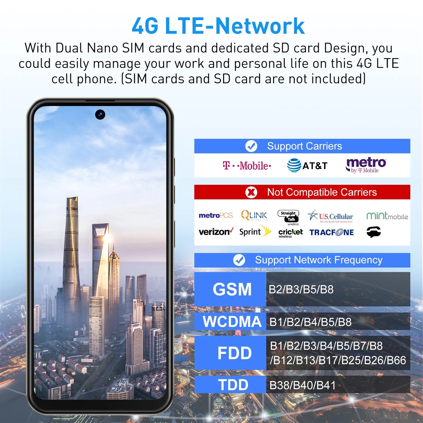 XGODY-Smartphone Android X31, Téléphone portable, 6.5 pouces, 3 Go de RAM,64 Go de ROM, Dean, 8 + 13MP,4250mAh, 4G Touriste Epii, Google Play PR4, Nouveau