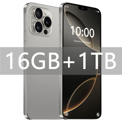 2025 Smartphone 22GB + 2TB pour 7.3 pouces I16 Pro Max plein écran 4G 5G téléphone portable 8000mAh téléphones mobiles Version mondiale