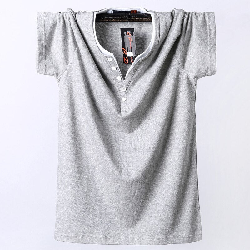 Plus Size 5XL 6XL 7XL 8XL Men Big Tall T-shirt Short Sleeves Oversized T Shirt Cotton Male Large Top Tee Summer Fit T Shirt Men