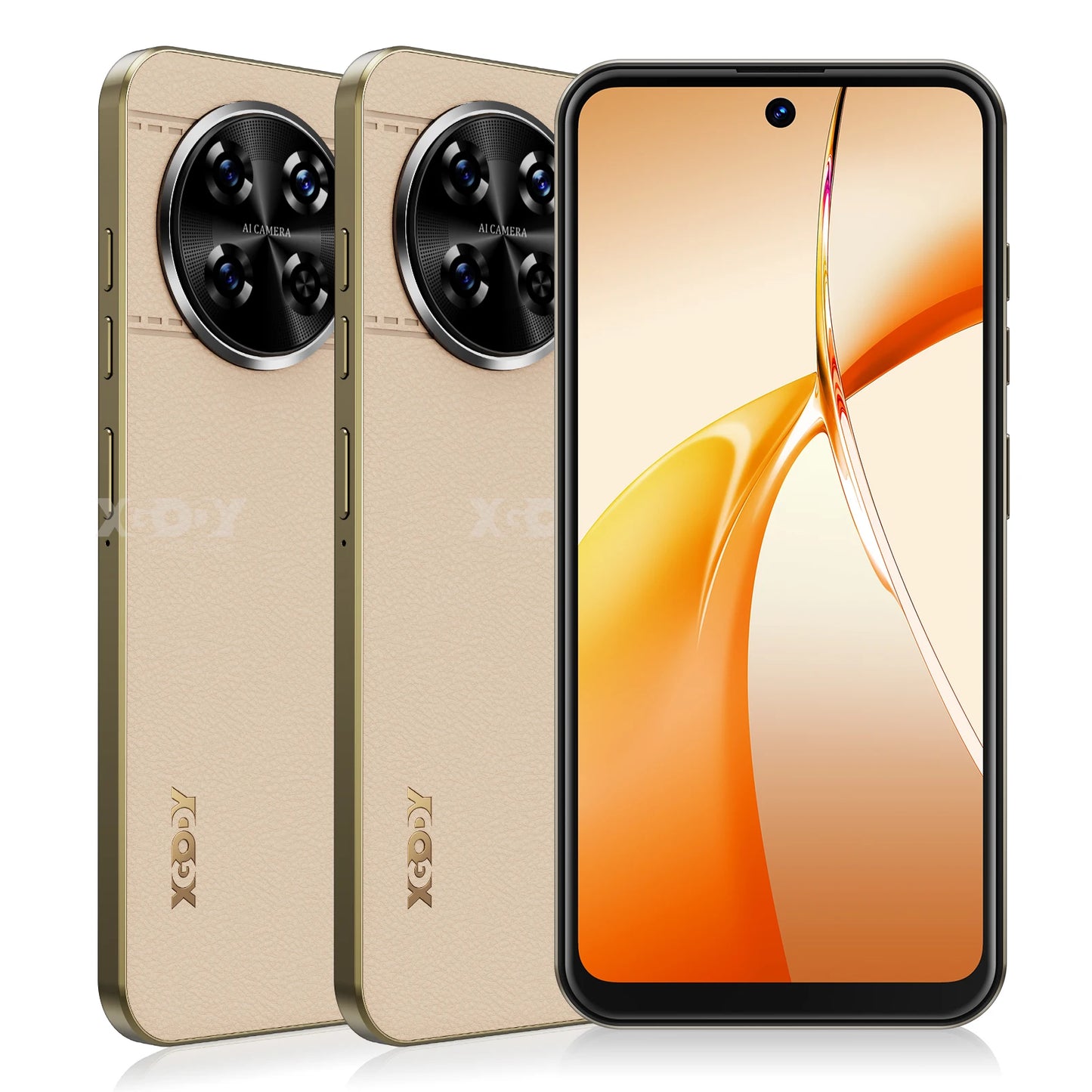 XGODY-Smartphone Android X31, Téléphone portable, 6.5 pouces, 3 Go de RAM,64 Go de ROM, Dean, 8 + 13MP,4250mAh, 4G Touriste Epii, Google Play PR4, Nouveau