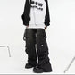 2023 Y2K Streetwear Multiple Pockets Baggy Cargo Jeans Pants For Men Clothing Vintage Loose Women Denim Trousers Pantalon Homme