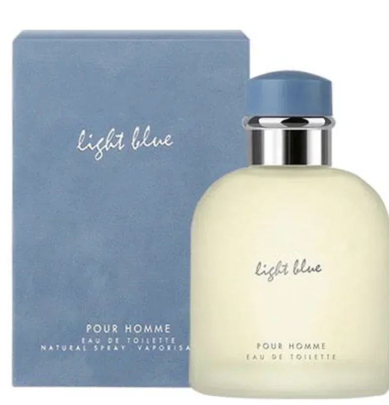 Quality Brand light blue Limited cologne Men Floral Long Lasting Natural Taste with Atomizer for women Fragrances