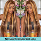 32 36 Inch 4/27 Highlight Wig Human Hair 13x6 HD Lace Frontal Wig Human Hair Ombre Honey Blonde Straight Wigs For Women