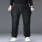 Men's Black Jeans Pants Big Size 48 50 Large Size Pants for 45-150kg Jeans Hombre Wide Leg Jeans Pantalon Homme Baggy Jeans