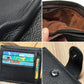 Men's Vintage Genuine Leather for Men Credit Card Holder Cow Skin Purse Money Bag Wallet Man