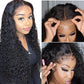 30inch 13X4 Transparent Water Wave Lace Front Wigs For Women 4x4 Lace Closure HumanHair Wig