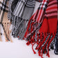 Fashion Winter Scarf Women Warm Plaid Scarf Men Cashmere Scarves pashmina Tippet Long Shawl Wrap Blanket Drop Shipping