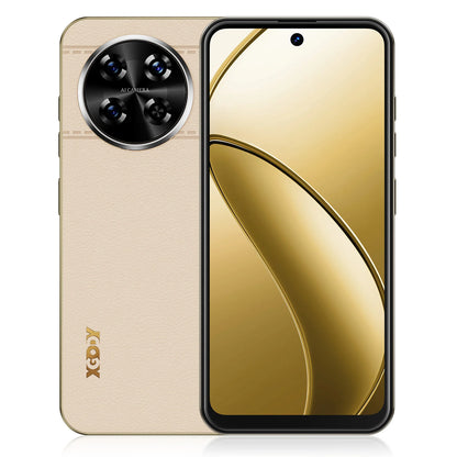 XGODY Smartphone 4G avec écran HD de 6,5 pouces, ROM 3 + 64 Go, 4250 mAh, 13 MP, téléphones mobiles Quad Core double SIM, visage débloqué