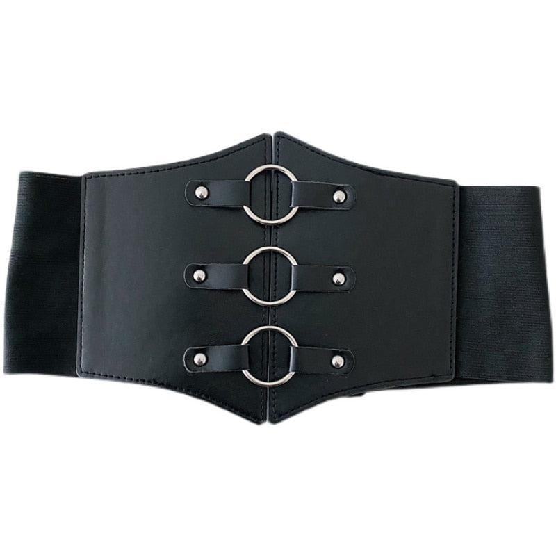 Wide Corset Belt Elastic Plus Size Belts For Women High Quality Big Stretch Cummerbunds Female Waist Punk Goth Ceinture Femme