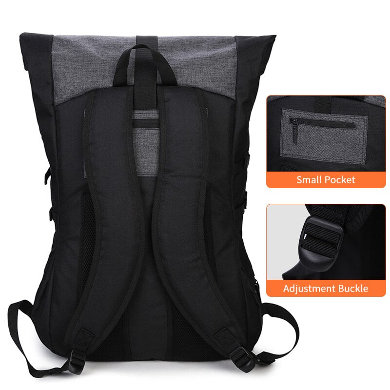 inrnn Outdoor Basketball Sports Backpack for Teenager Large Capacity Men Laptop Backpack Fashion Travel Backpacks Male Mochila