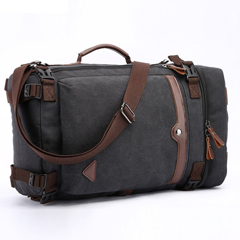 Large Capacity Backpack Men Canvas Bagpack Casual Travel Luggage Bag Zaino Bolso Hombre Sac A Dos Homme Rucksack Teens Rugzak