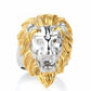 Men's Popular Domineering Lion Head Ring Hip Hop Rock Punk Jewelry Gifts for Men