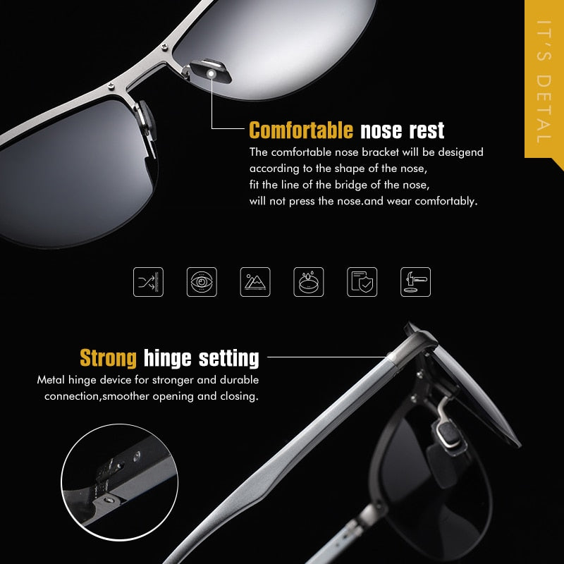 Aviation Photochromic Sunglasses Men Polarized Glasses Women Driving Goggles Sun Glasses for men lunettes de soleil homme 2020