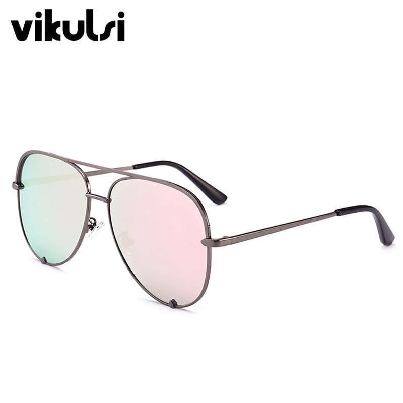 New Brand Designer Fashion Sunglasses Women&#39;s Oversized Pilot Sun glasses For Women Luxury Shades 2019 New Lunettes Femme UV400