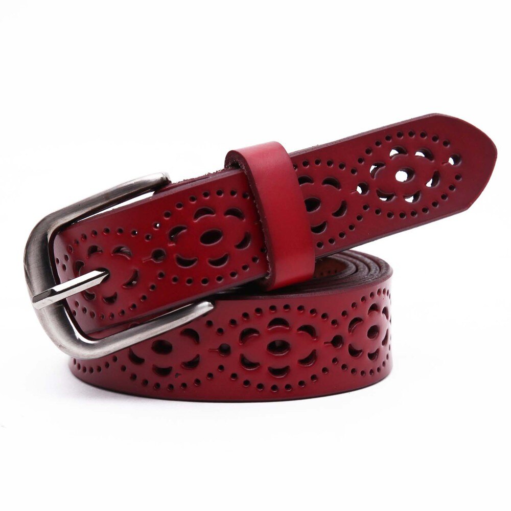 New Women Fashion Wide Genuine Leather Belt Woman Without Drilling Luxury Jeans Belts Female Top Quality Straps Ceinture Femme