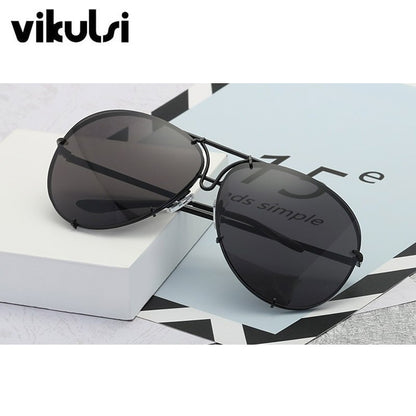 Unique Vintage Eyeglasses Transparent Glasses Women Rimless Glasses Oversized Clear Shades lunettes Sunglasses Female