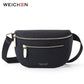 WEICHEN Multi-functiona Women's Fanny Pack Shoulder Bag and Chest Bag Female Belt Sac Women Waist Bag High Quality Ladies Bolsa