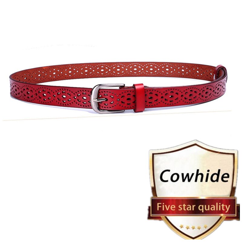 New Women Fashion Wide Genuine Leather Belt Woman Without Drilling Luxury Jeans Belts Female Top Quality Straps Ceinture Femme