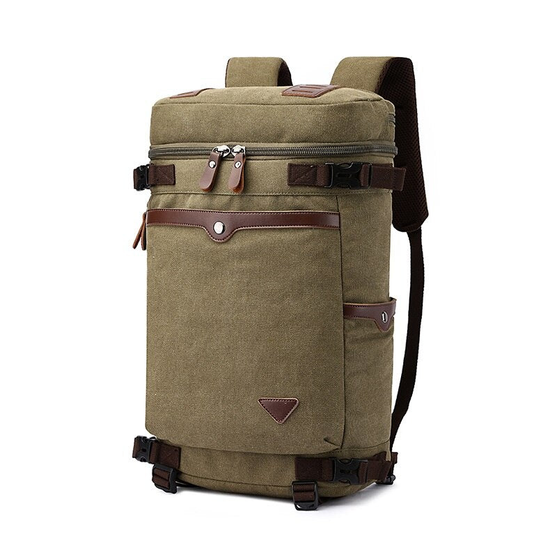 Large Capacity Backpack Men Canvas Bagpack Casual Travel Luggage Bag Zaino Bolso Hombre Sac A Dos Homme Rucksack Teens Rugzak