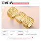 ZDADAN 18K Gold Ring For Men Open Rings Wedding Jewelry Accessories Wholesale