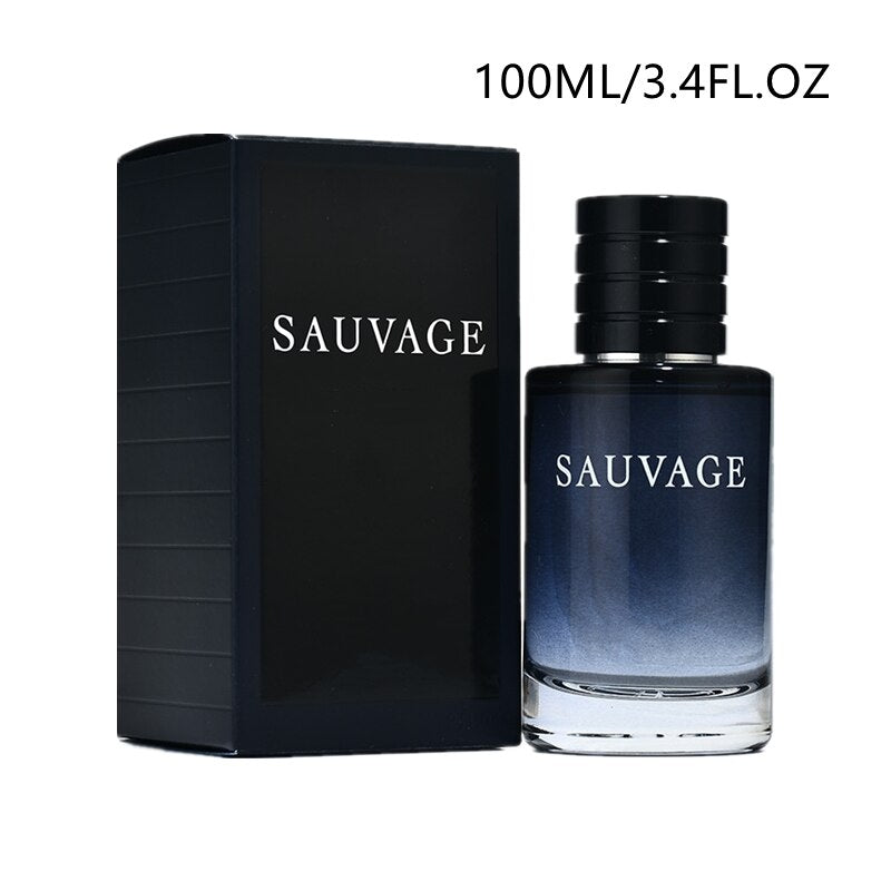 French Fragrance Charm Men's Cologne Fresh and Long Lasting Eau De Toilette