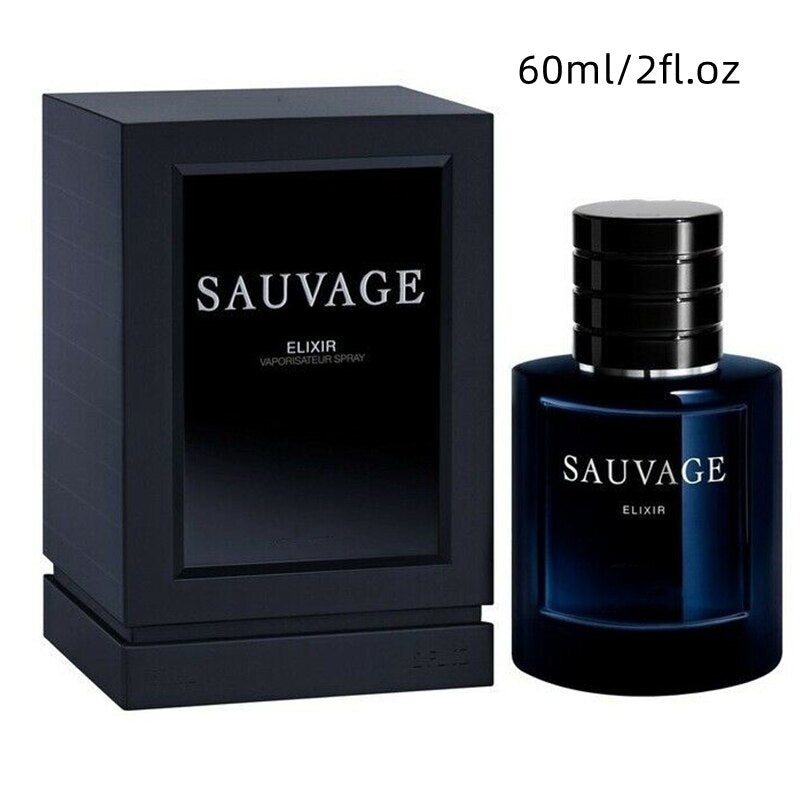 French Fragrance Charm Men's Cologne Fresh and Long Lasting Eau De Toilette