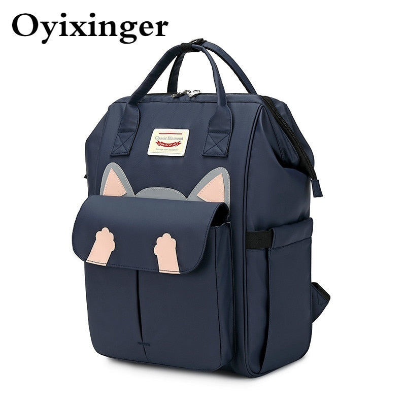 Large Capacity Junior High Girls School Bags Students Bag Women Good-looking Backpack Travel Waterproof Children Backpacks 2023