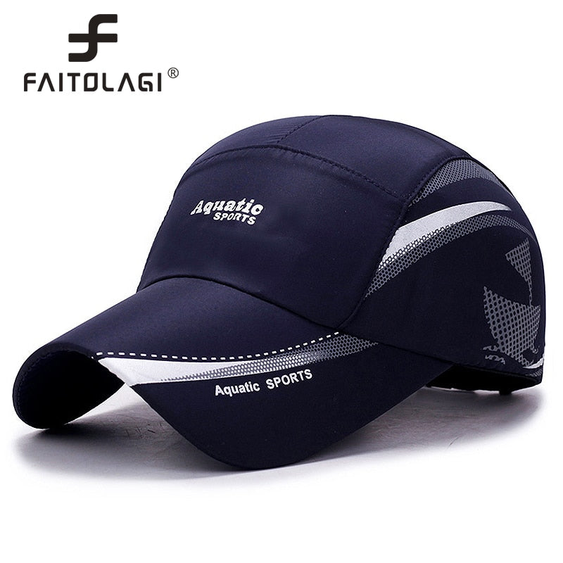 Outdoor Golf Fishing Hats for Men Quick Dry Waterproof Women Men Baseball Caps Adjustable Sport Summer Sun Hats